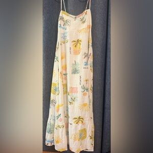 Tropical Vacation Print Women's Dress